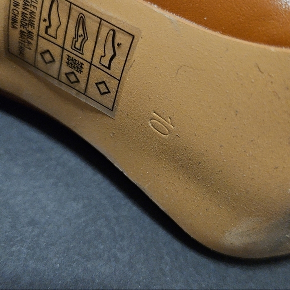 Naturalizer Pump Black Croc Size 10 - Picture 3 of 4